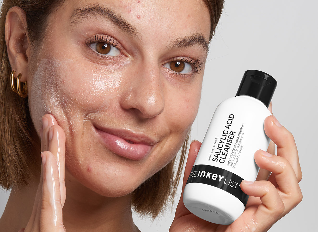 Salicylic acid top for pimples