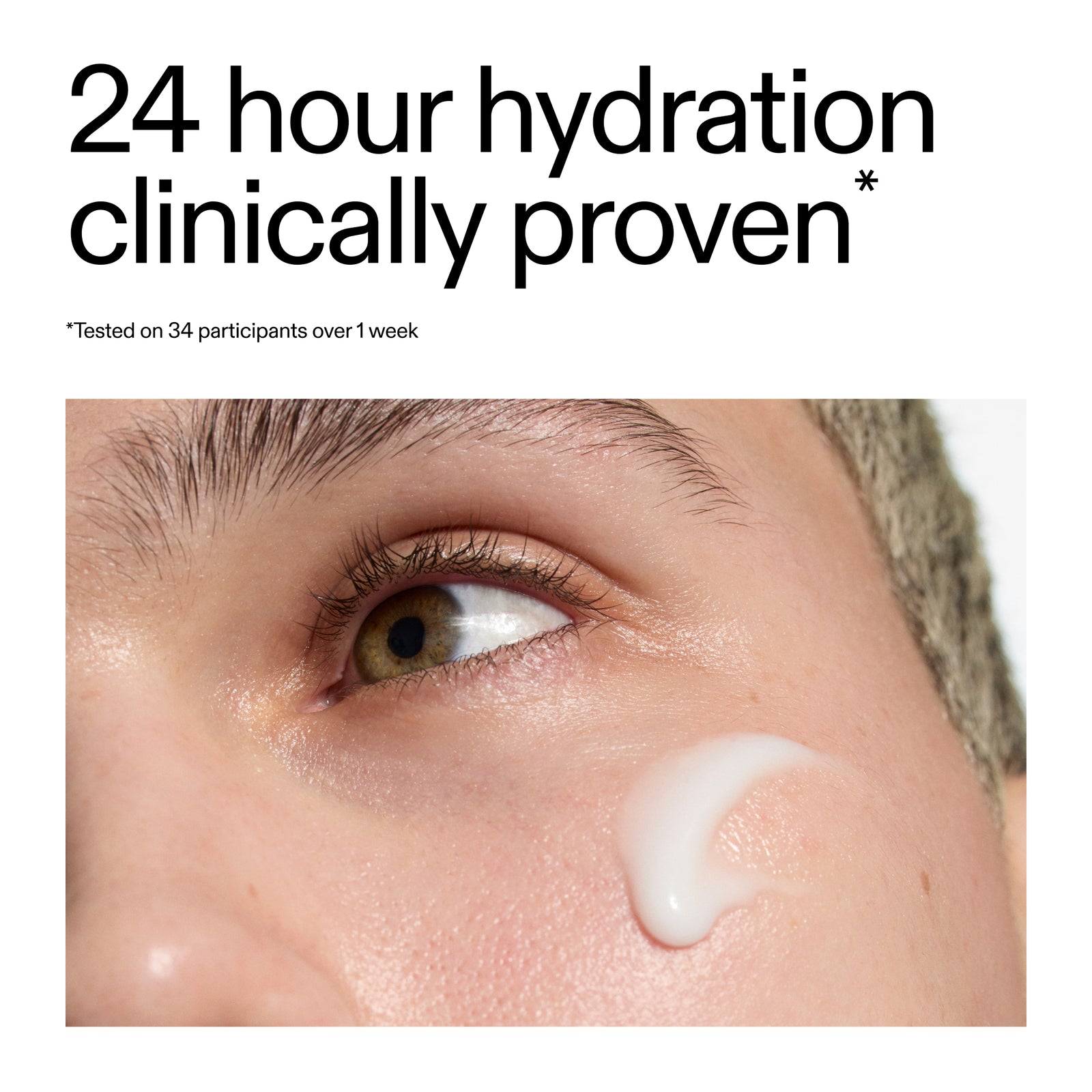 24 hour hydration clinically proven* *tested on 34 participants over 1 week.