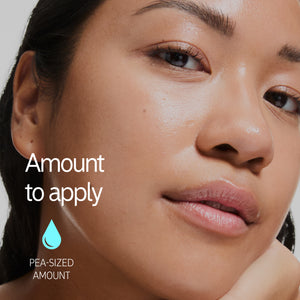Apply pea-sized amount