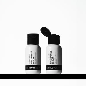 2 Niacinamide Serums on shelf