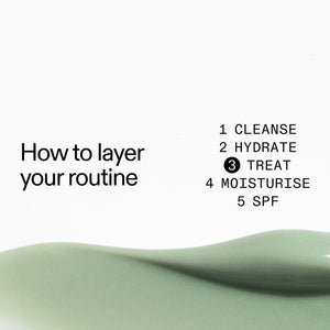 How to layer Succinic Acid Acne Treatment in your routine
