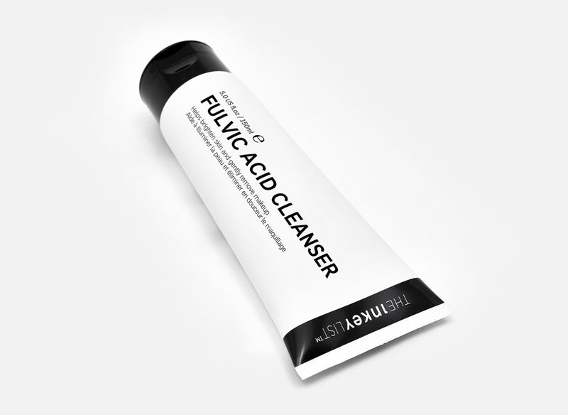 Fulvic Acid bottle on white background