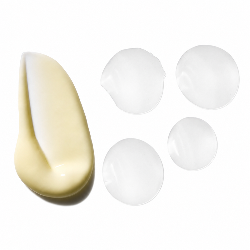 Retinol and Glycolic acid droplets