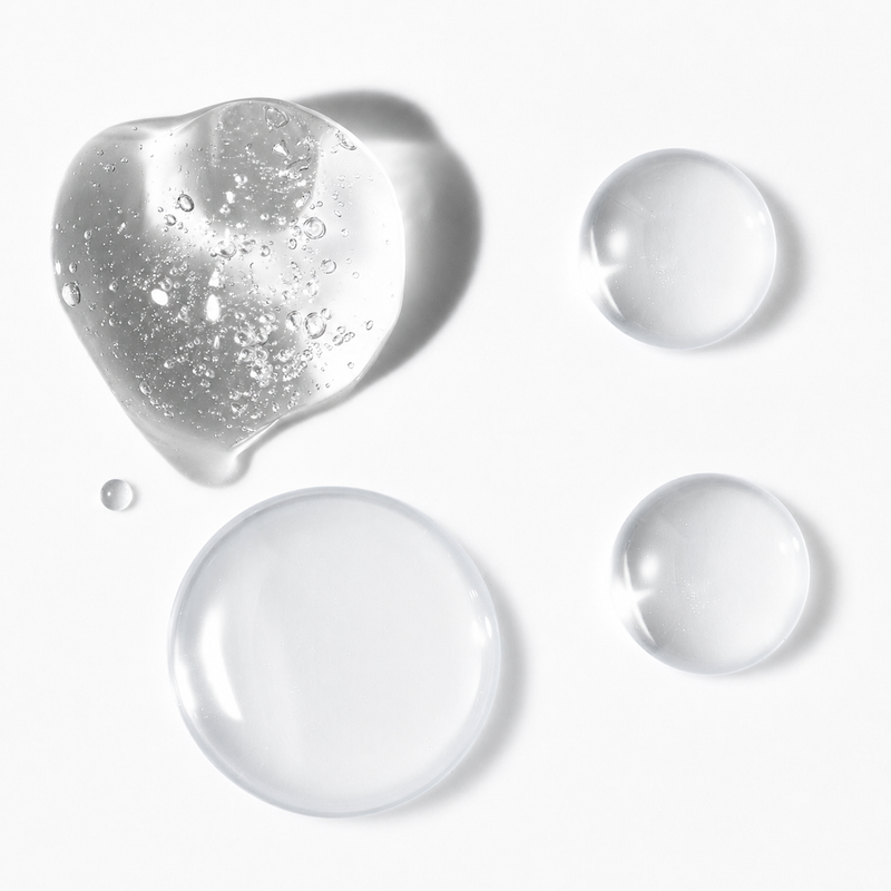 Glycerin and HA serum droplets
