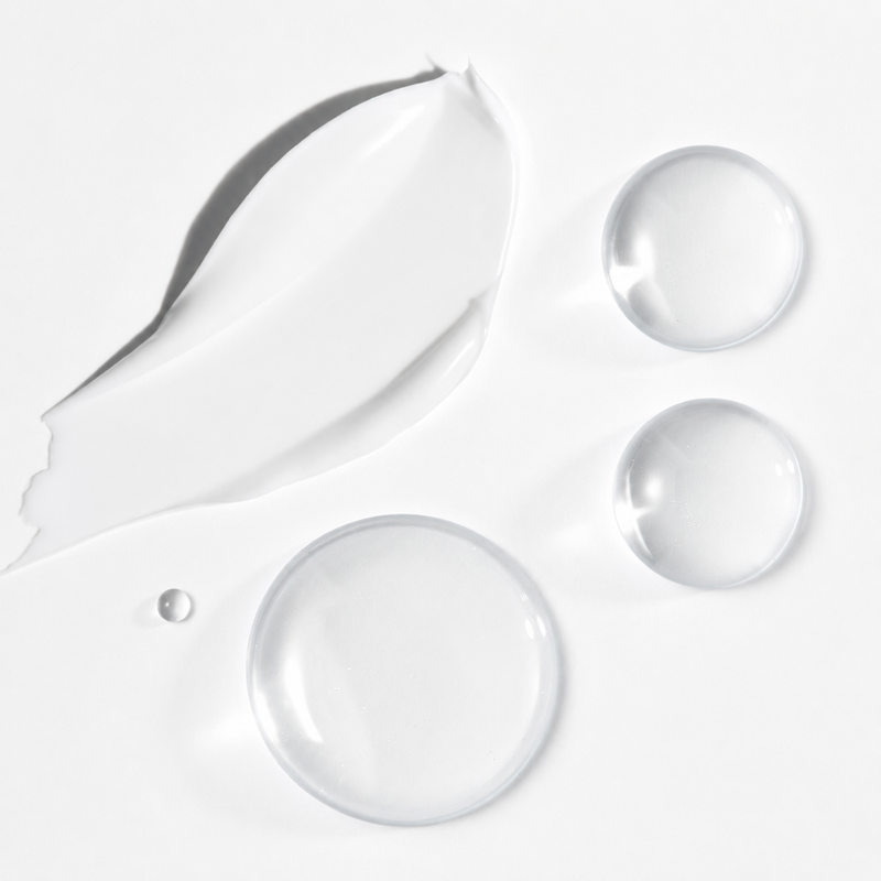 Bioactive moisturiser and HA serum droplets