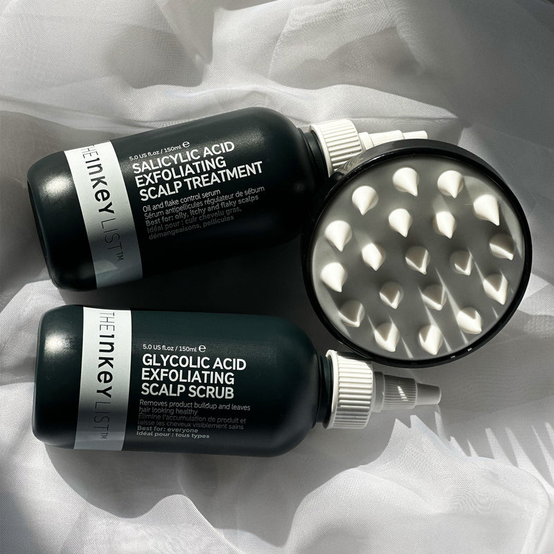 hair serums and scalp massager