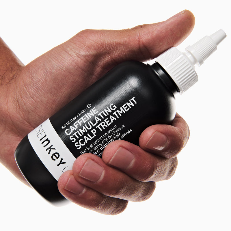 Caffeine scalp treatment