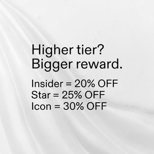 Higher tier? Bigger reward. 20%, 25%, 30% off. Log in or sign up
