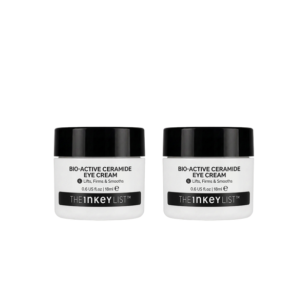 Ceramide Eye Cream Duo | Bio-Active | Firms Eye Area | INKEY