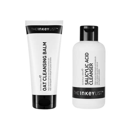 Two skincare products from The Inkey List on a white background