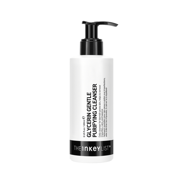 The Inkey List Gycerin cleanser bottle on a white background