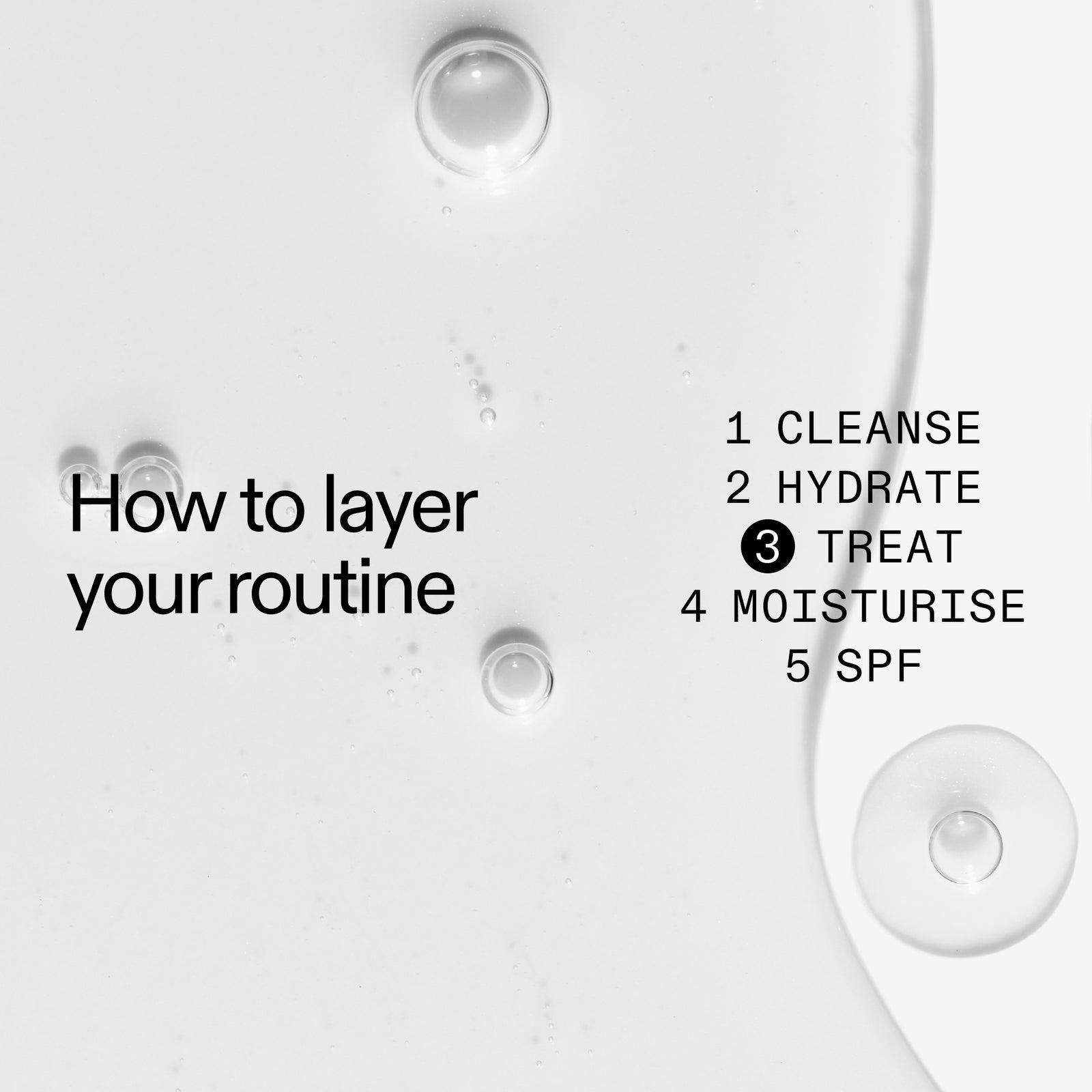 text on how to layer Glycolic Acid Toner in  a skincare routine.