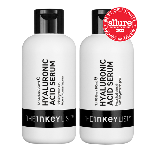 Wヒアルロン酸 DOUBLE HYALURONIC ACID 30mL4個セット Supersize Hyaluronic Acid Serum Duo | The INKEY List USA
