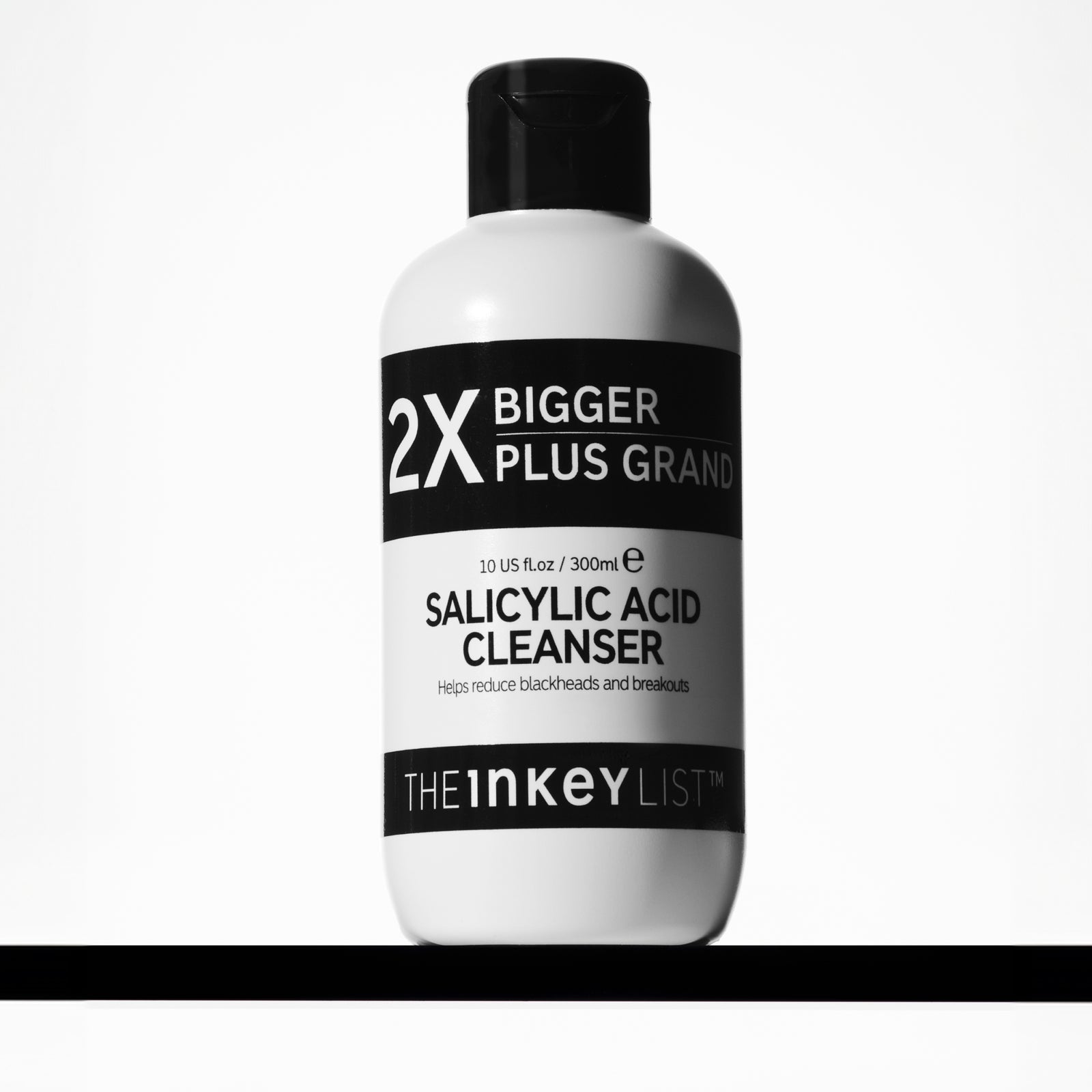 Supersize Salicylic Acid Cleanser on a shelf