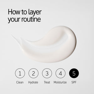 How to layer in your routine: Step 5, SPF