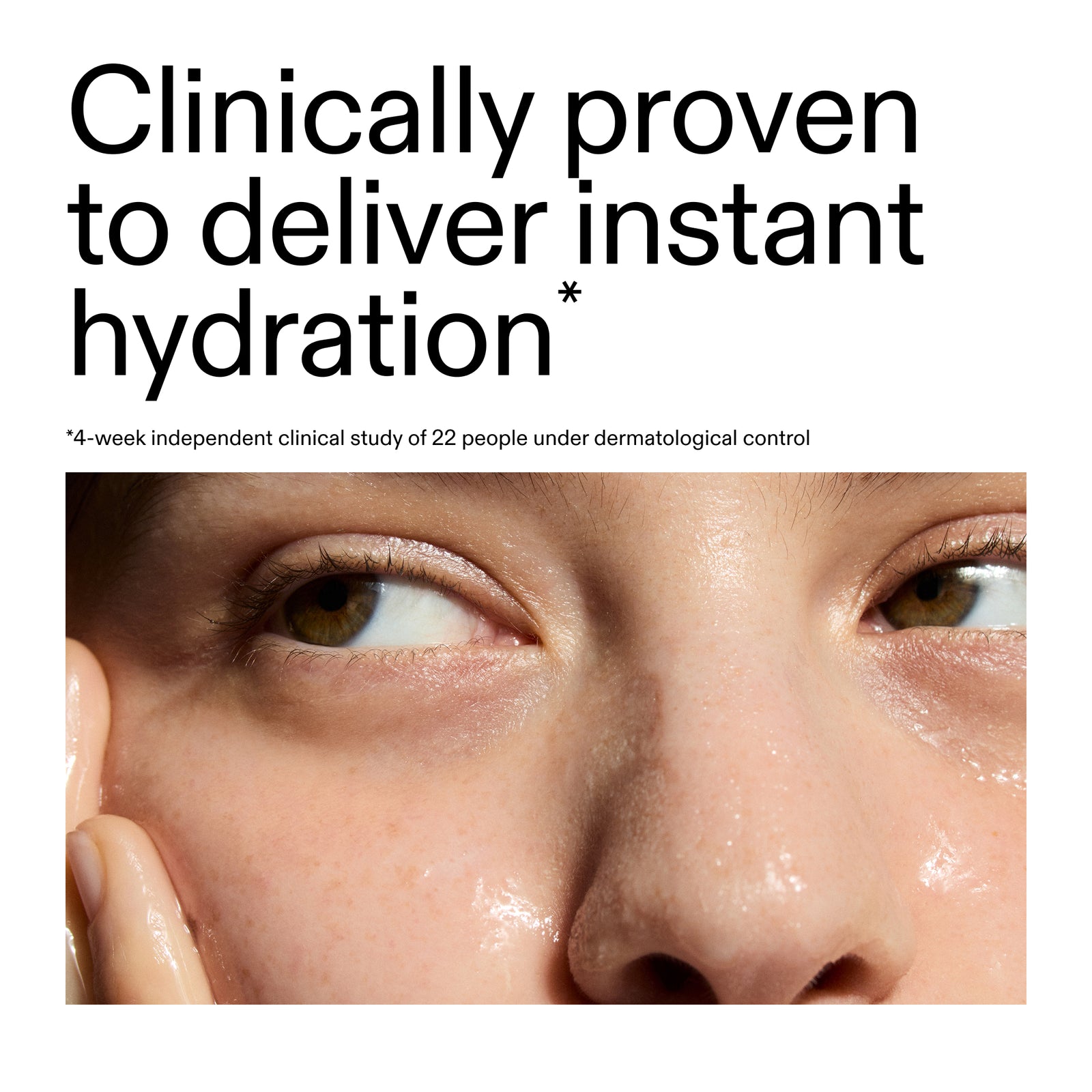 Statistic from recent Clinical study where customers tried Hyaluronic Acid Serum
