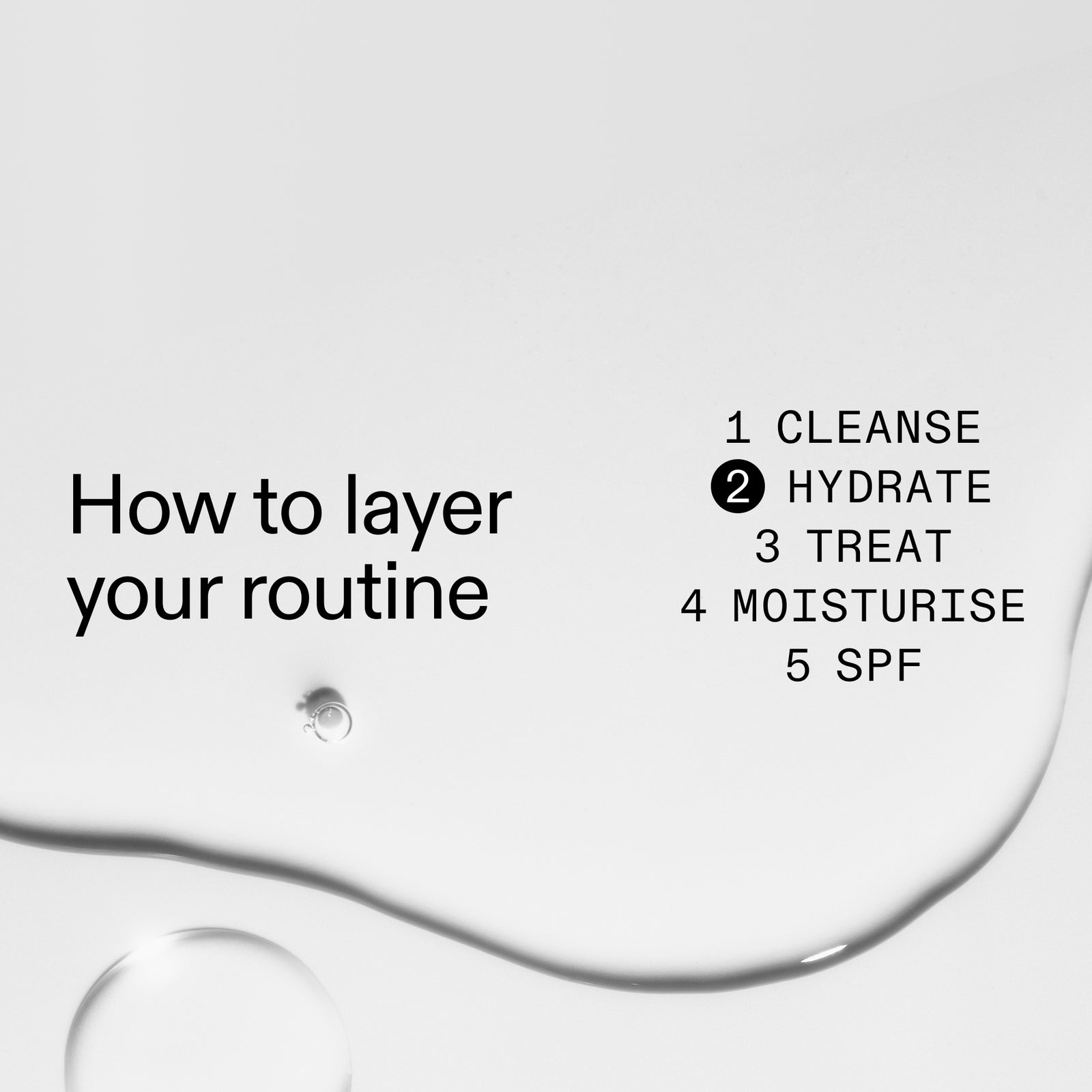 How to layer Hyaluronic acid serum in your routine