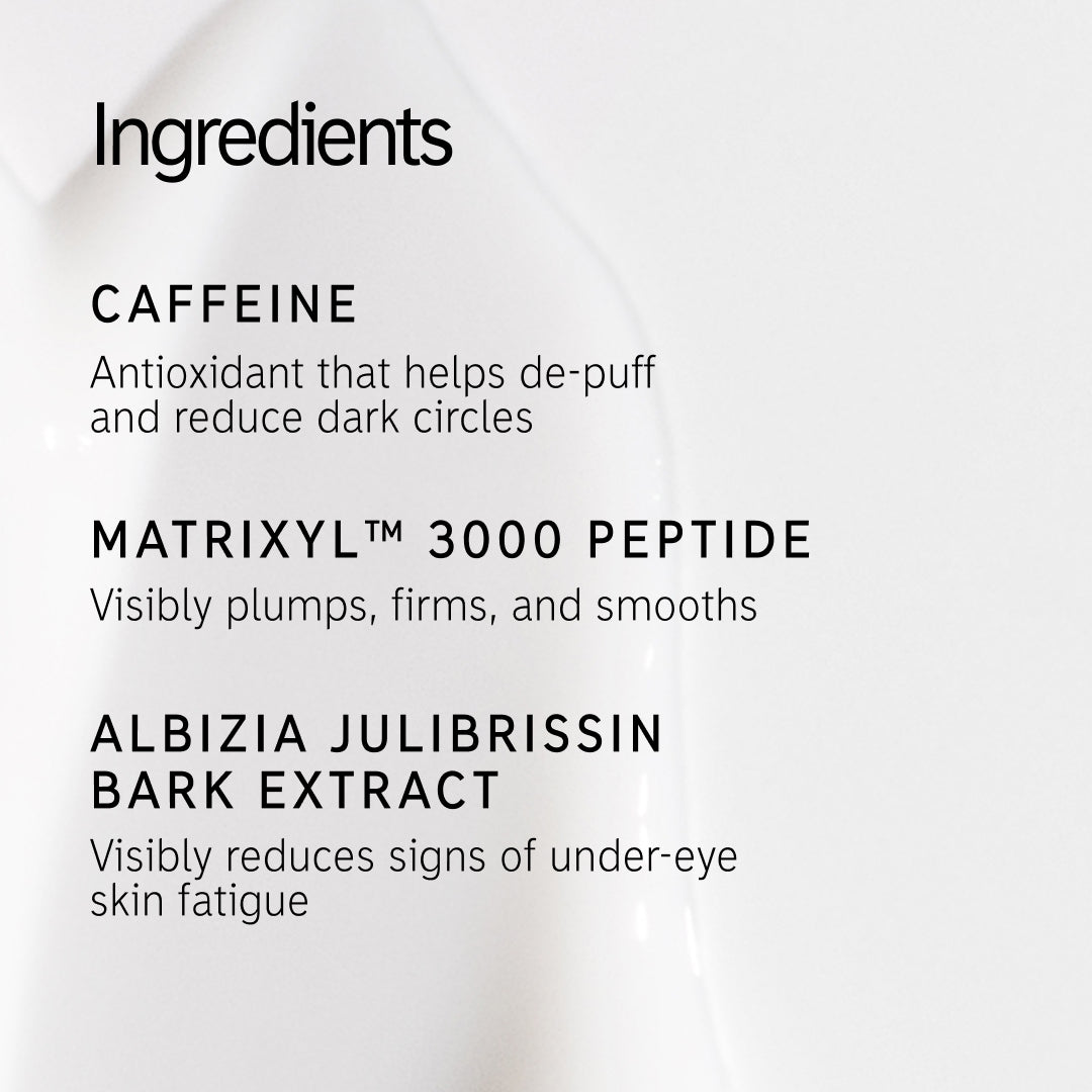Caffeine Eye Cream ingredients