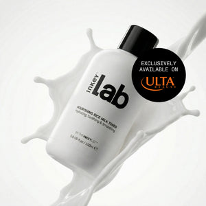 Bottle of milk toner with 'Exclusively available on Ulta Beauty' label