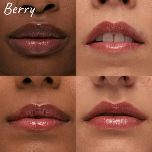 Berry Tripeptide Lip on model
