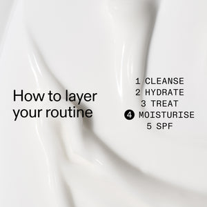 How to layer. Omega Water Cream in your routine