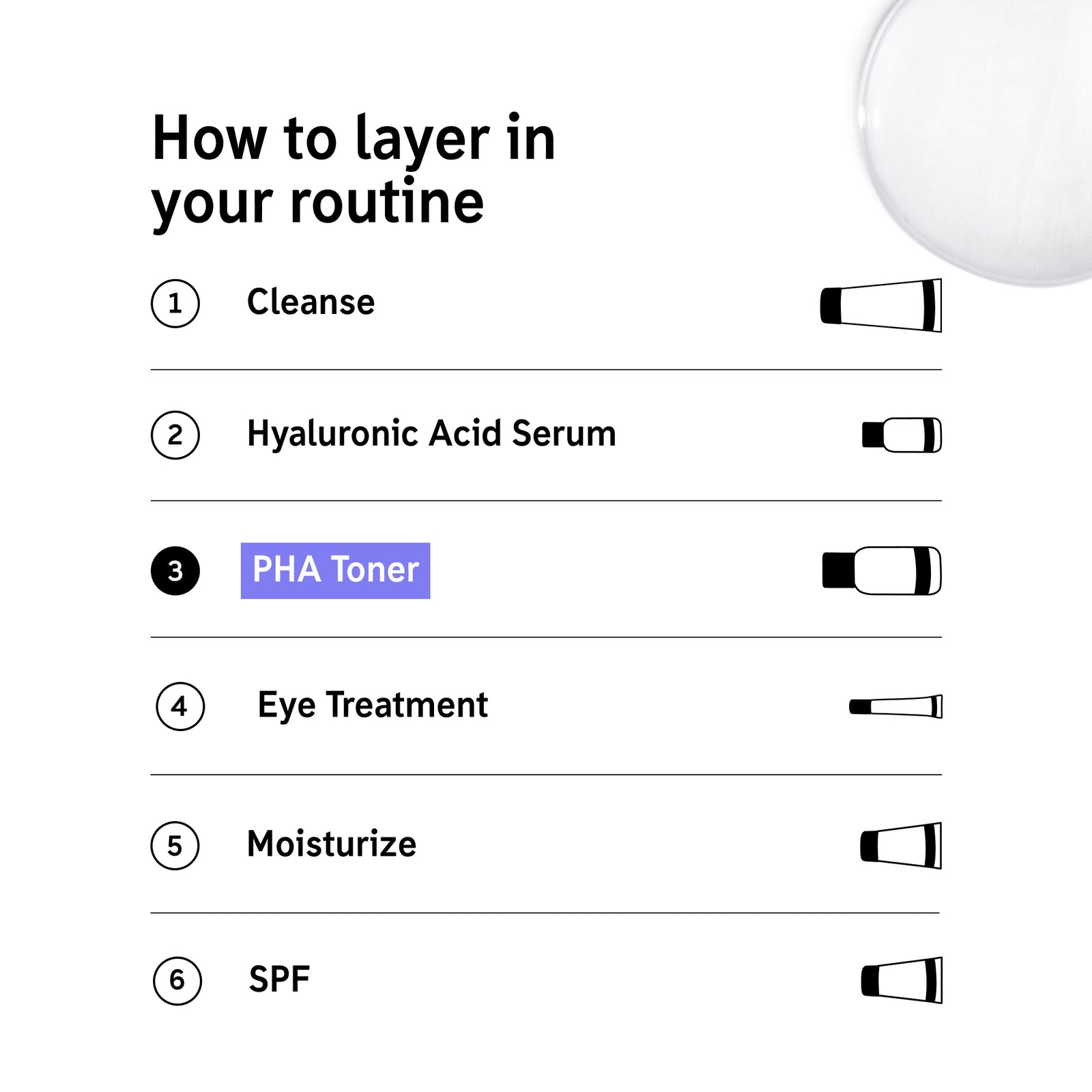 How to layer PHA Toner in your routine