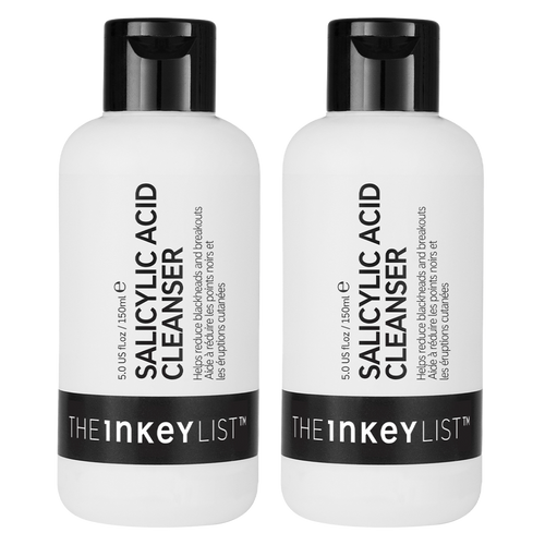 The INKEY List USA Salicylic Acid Cleanser & Face Wash Duo