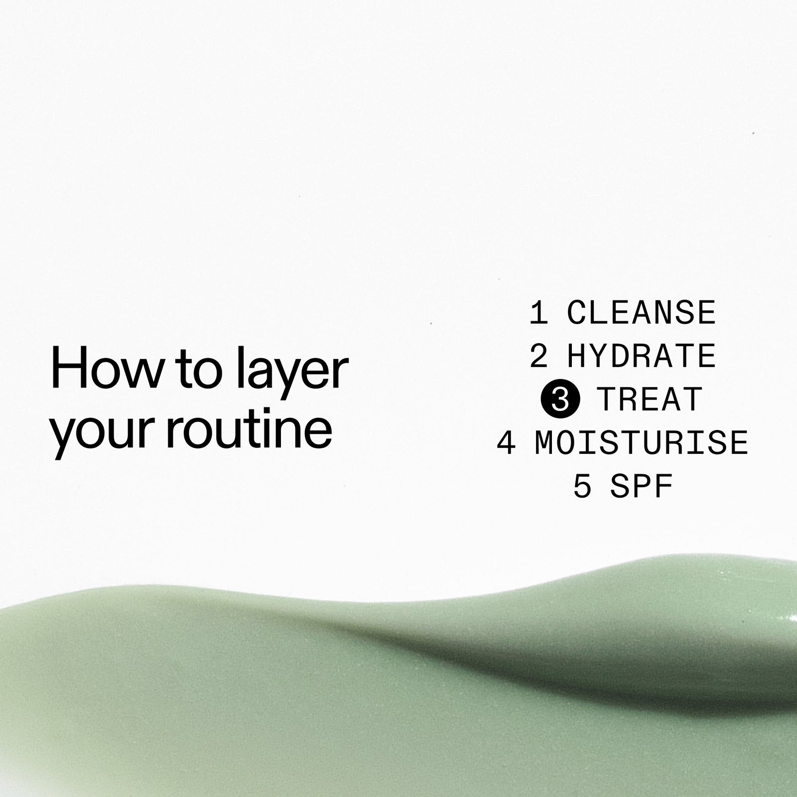 How to layer Succinic Acid Acne Treatment in your routine
