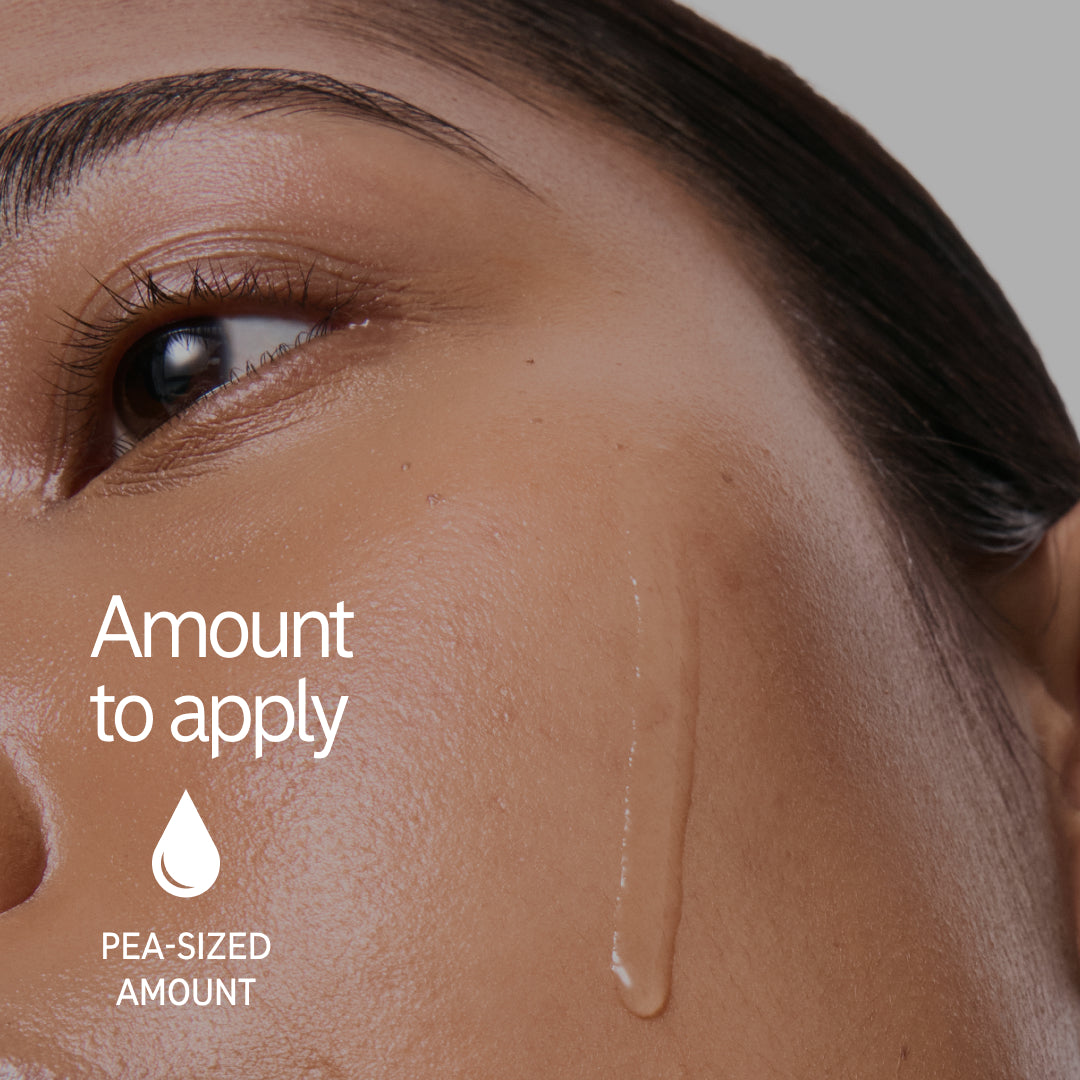 Apply a pea-sized amount of serum
