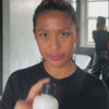 Video of a woman applying salicylic acid cleanser