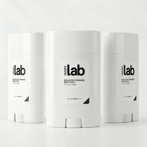Three INKEY Lab neck sticks on a white background