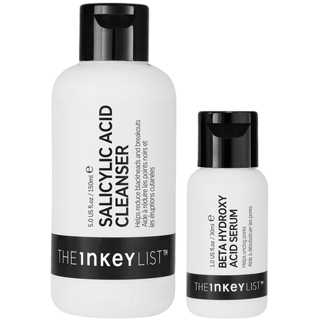 Acne Treatment Set: Salicylic Acid Cleanser + BHA Serum | INKEY USA