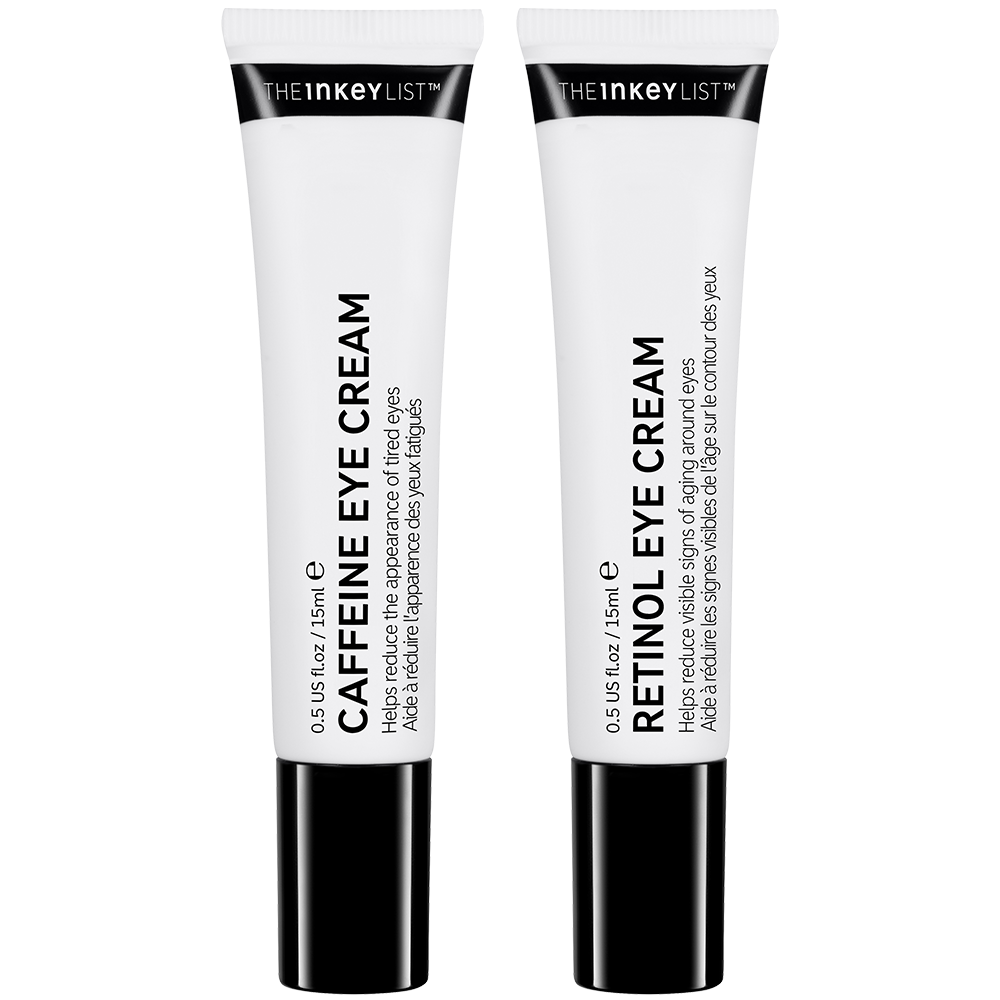 Best Eye Cream Duo: Caffeine + Retinol for Dark Circles